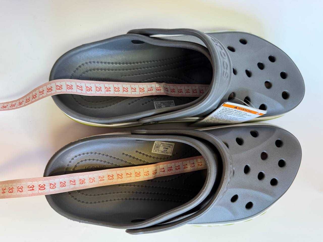 Crocs Bayaband Charcoаl Крокси М11/W13 44р Уцінка! №10042