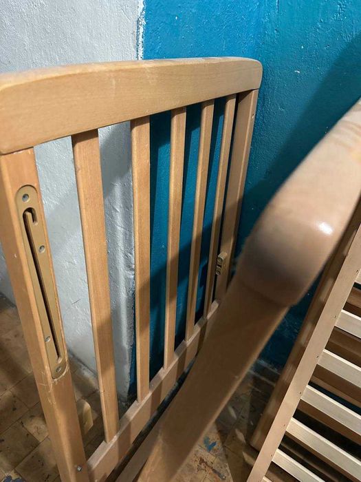 Деревянная Детская кроватка | Б/У | В хорошем состоянии