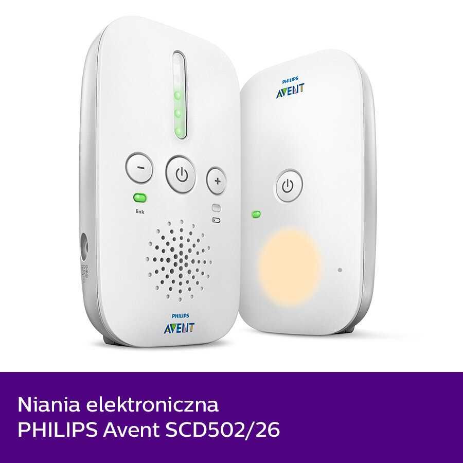 Philips Avent Essential
Elektroniczna niania z funkcją audio DECT