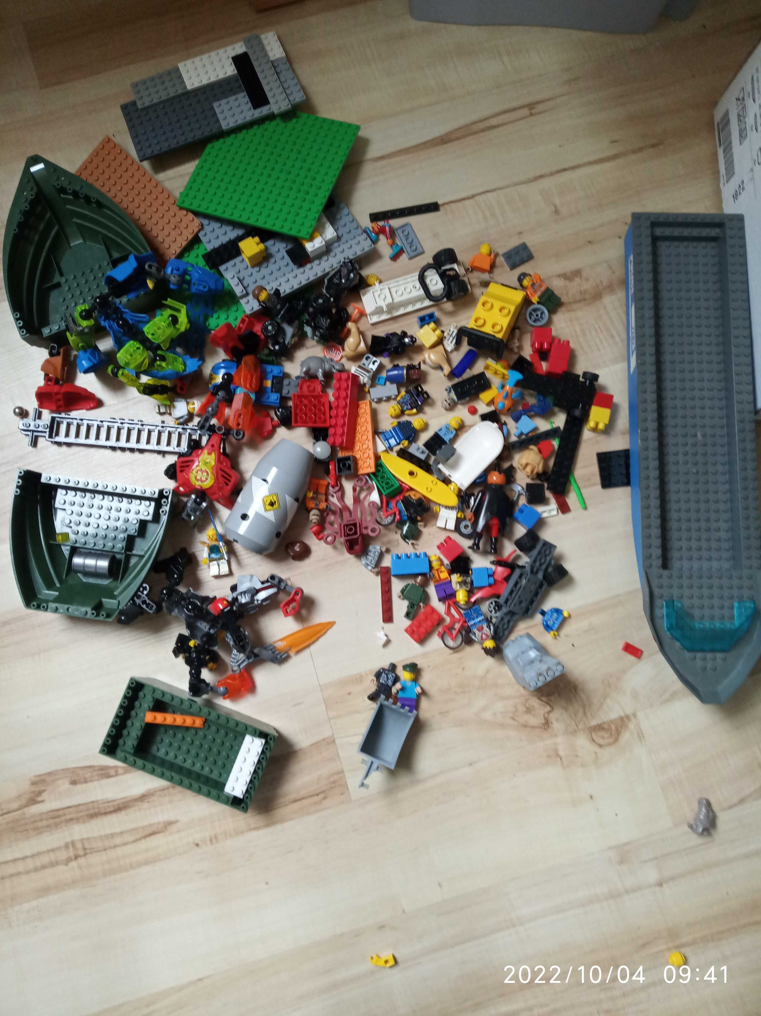 Klocki LEGO duża paka 12 kg gratis "Tomek I przyjaciele" żuraw