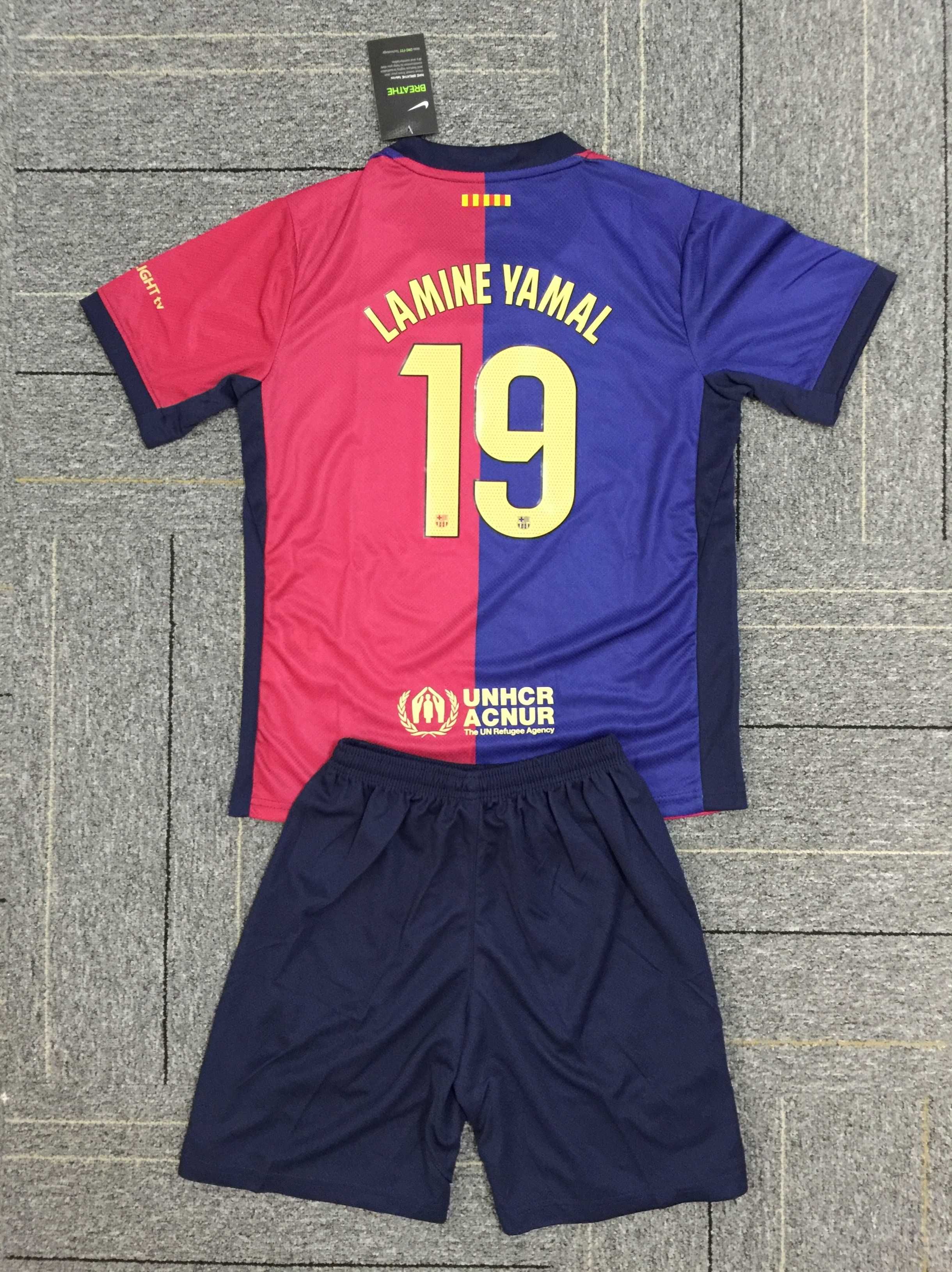 Strój dziecięcy #19 Lamine Yamal FC Barcelona domowa R.22
