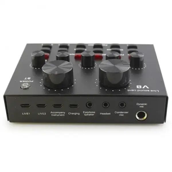 Наружная звуковая аудиокарта Live Sound Card V8 для мікрофона 7635