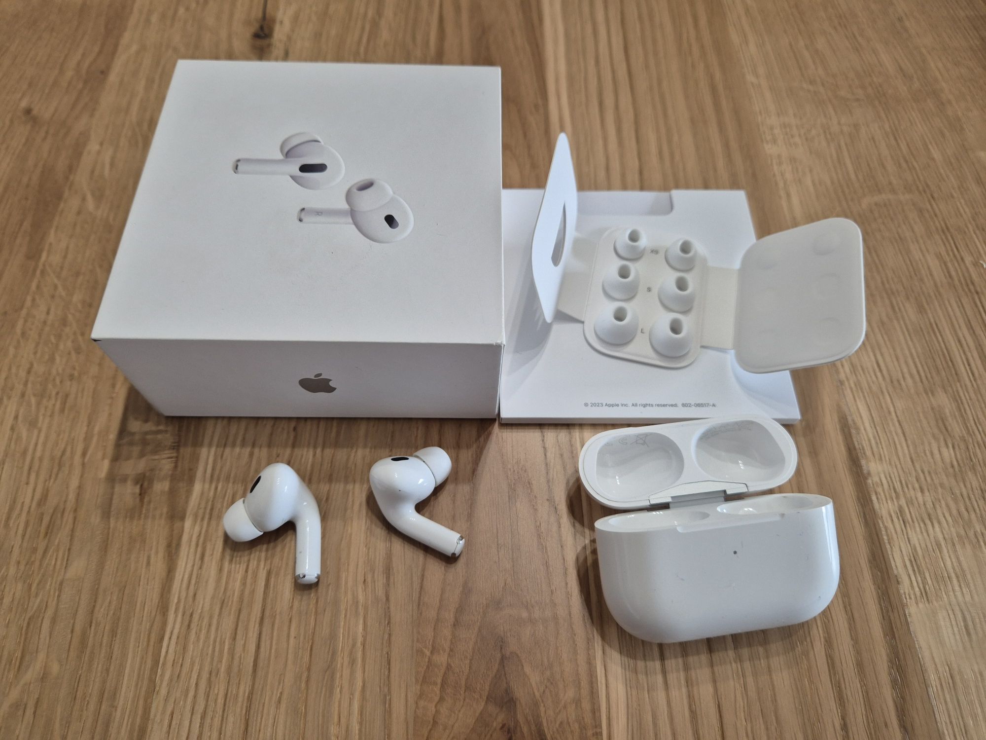 Słuchawki AirPods Pro 2 USB-C bezprzewodowe do iPhone, iOS,