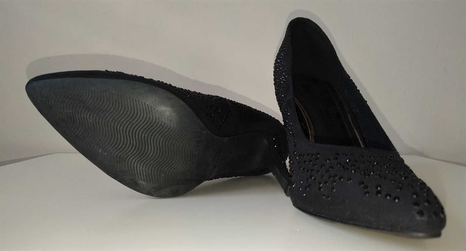Buty szpilki zdobienia Marco Tozzi  roz 37