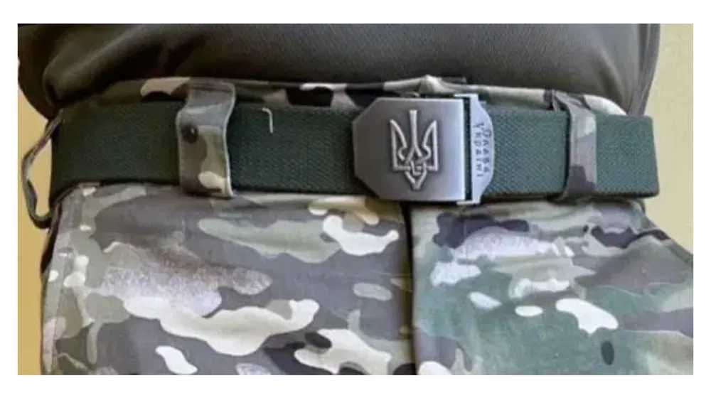 Армейский ремень Герб олива ремнь тактический военный ремень Тризуб
