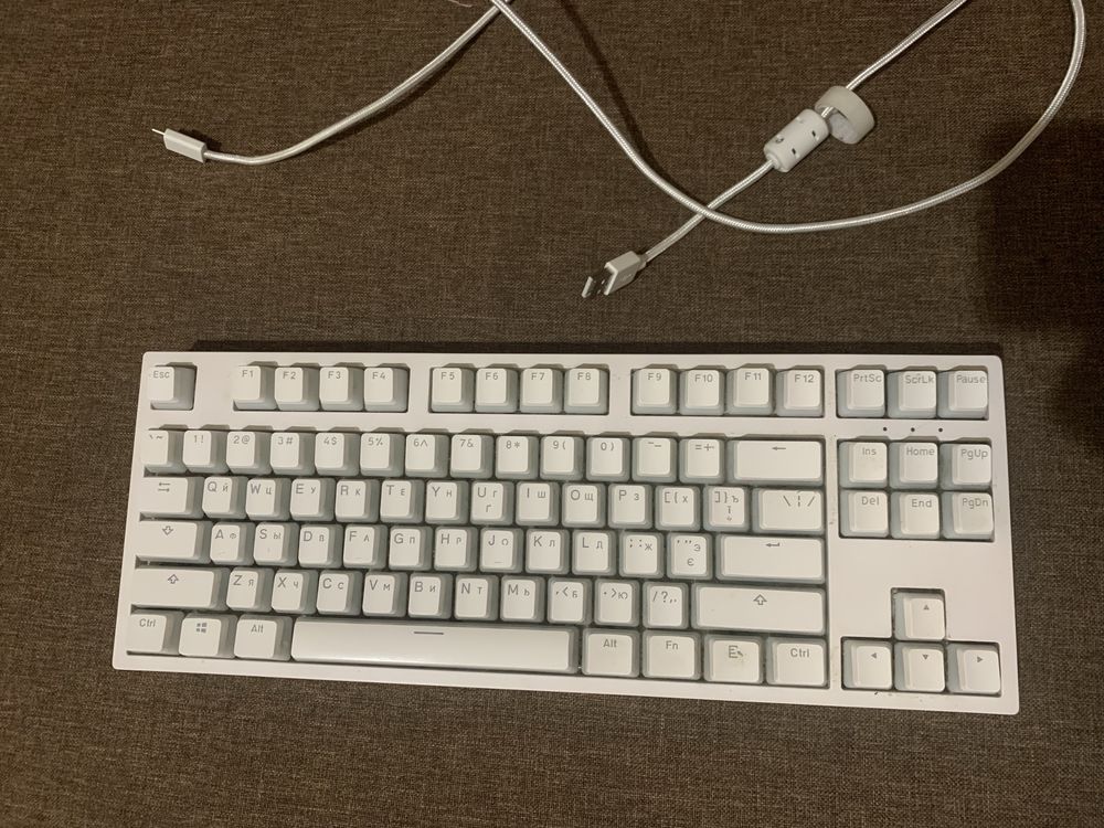 Клавиатура проводная Dark Project KD87A Gateron Teal Cap