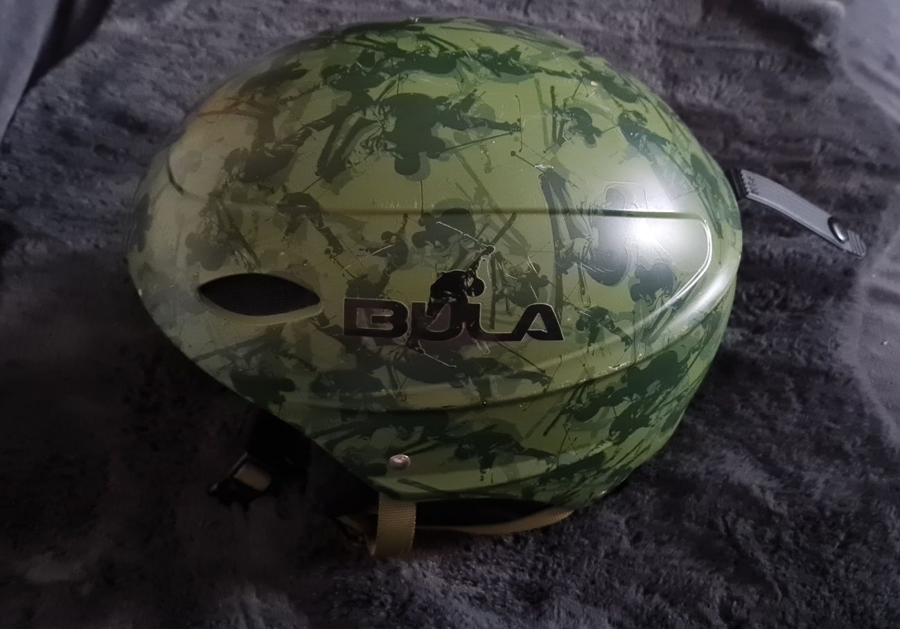 Używany kask narciarski Bula, rozmiar 58 cm.