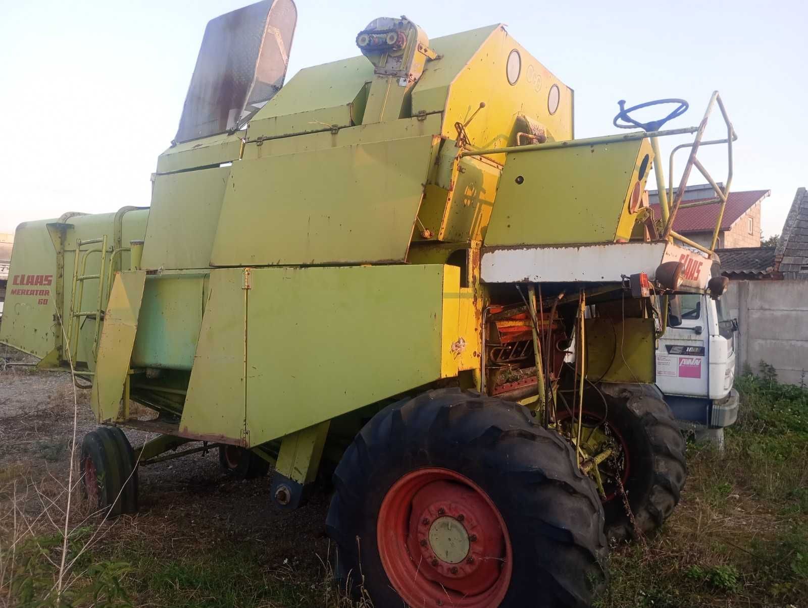 Części Kombajn Zbożowy Claas Mercator Silnik Skrzynia Koła Pasowe  Pas