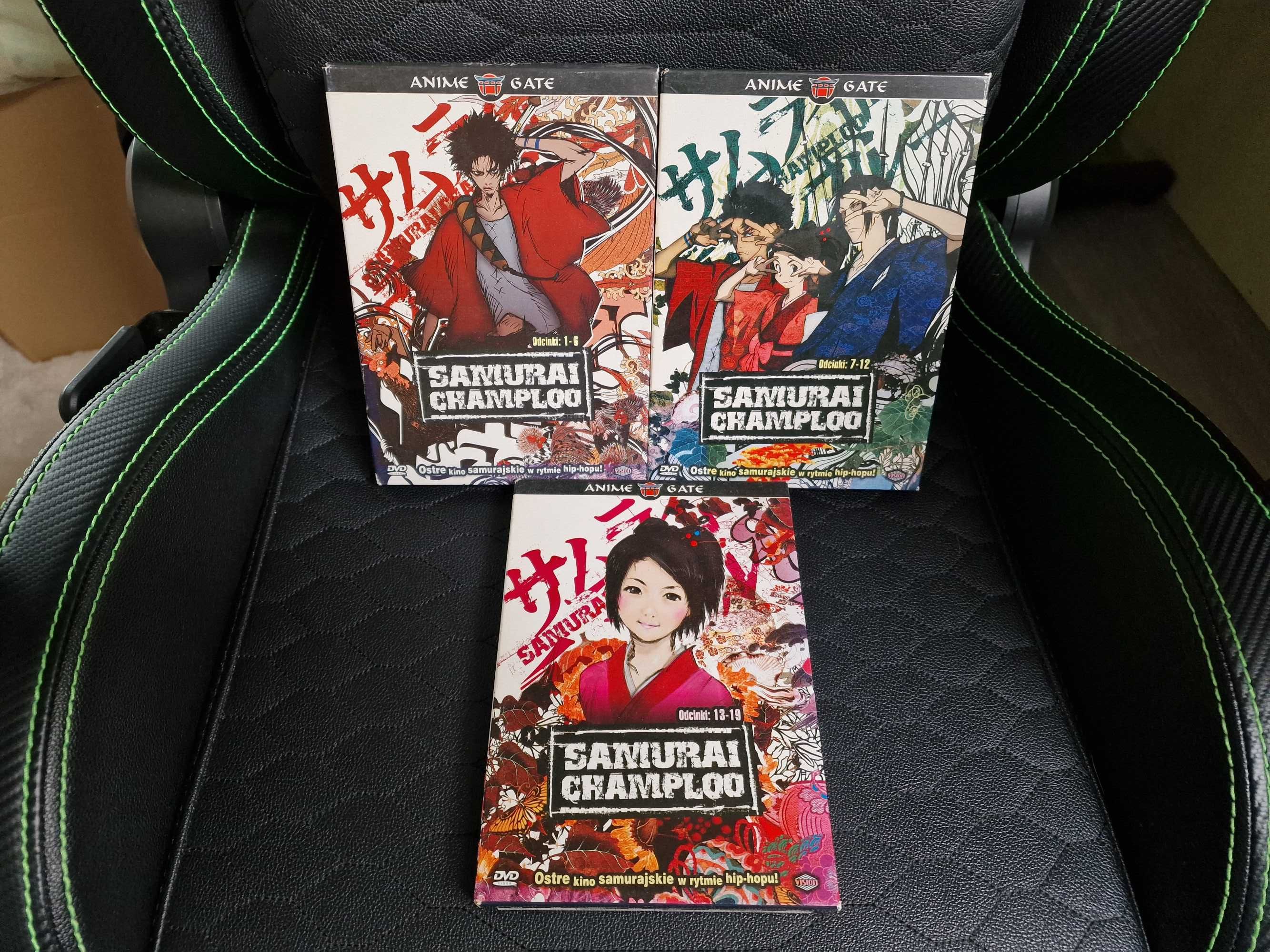 DVD - Samurai Champloo 3xDVD + Booklet - Anime - Unikat - PL