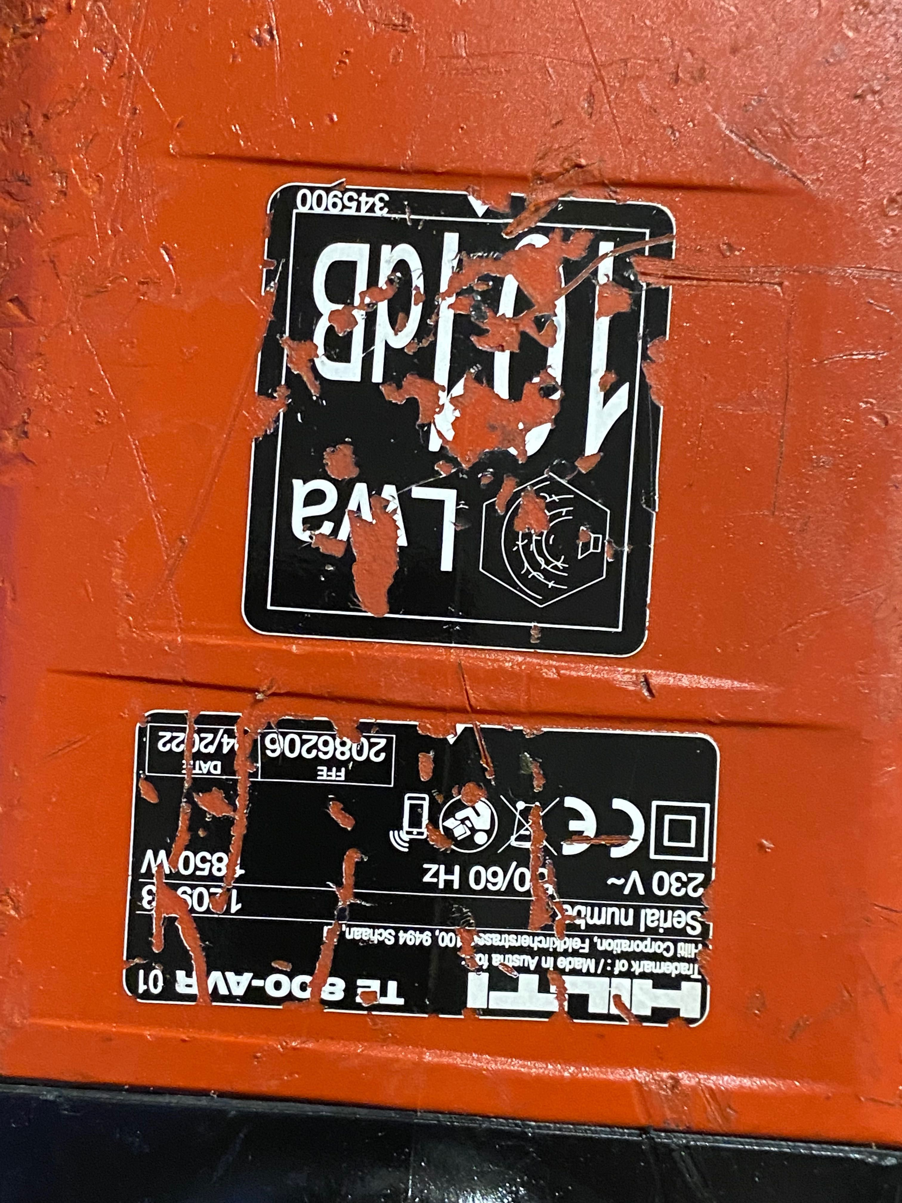Hilti TE800avr отбойник 2022