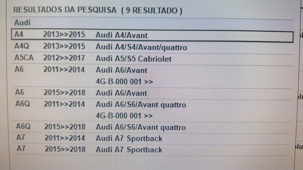 Manete piscas completa para Audi/Seat/vw/Skoda