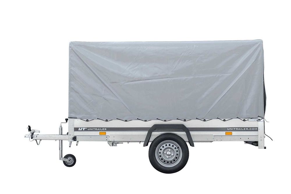 Przyczepka samochodowa GARDEN 264 KIPP 264x125 stelaż H1100 pokrowiec
