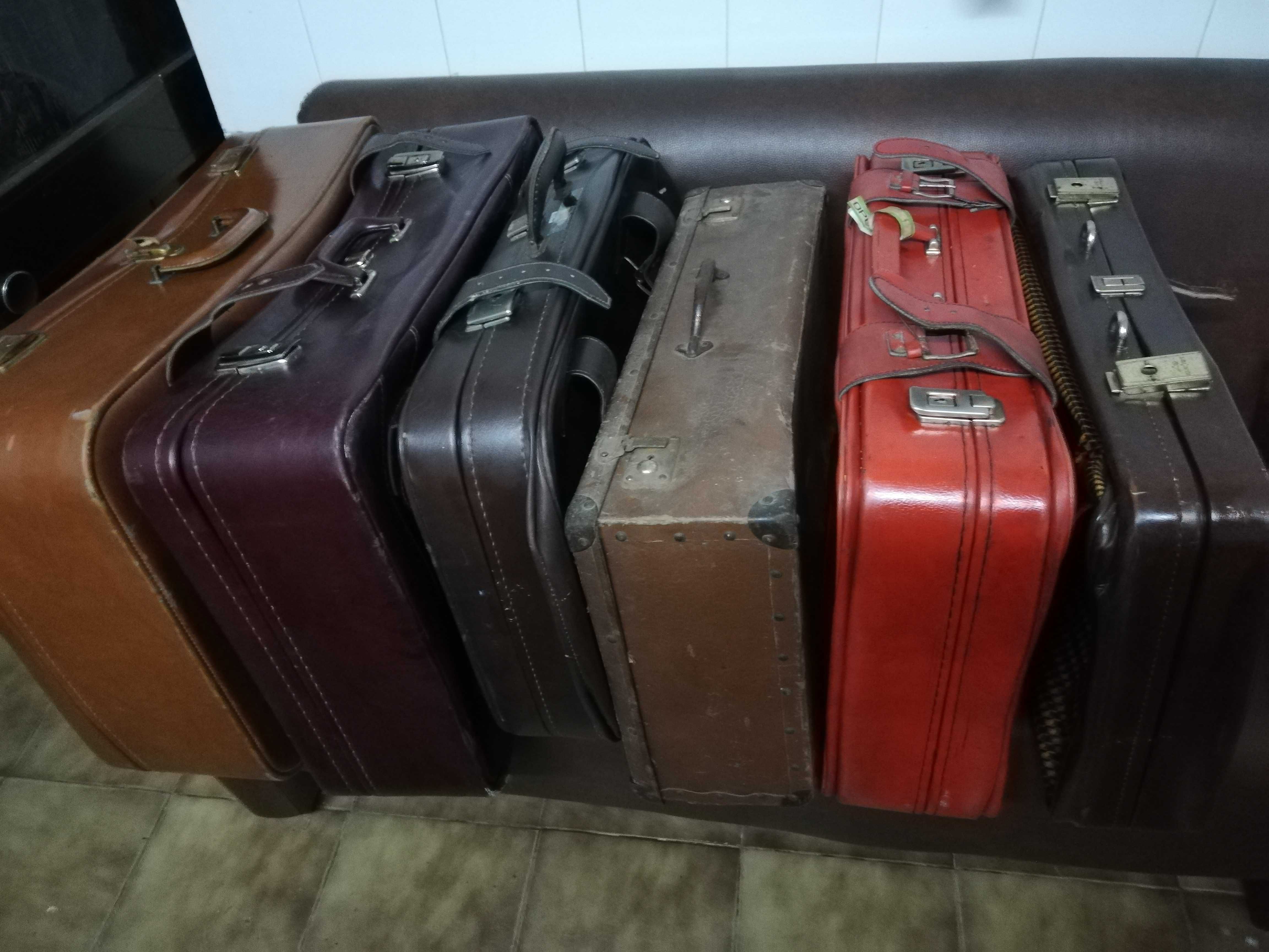 Mala de viagem antiga rara