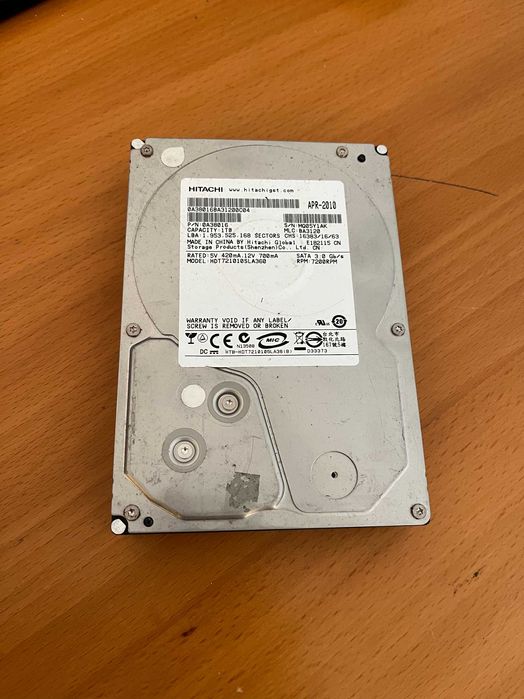 Disco Rígido 3,5" SATA 1000Gb (1Tb)