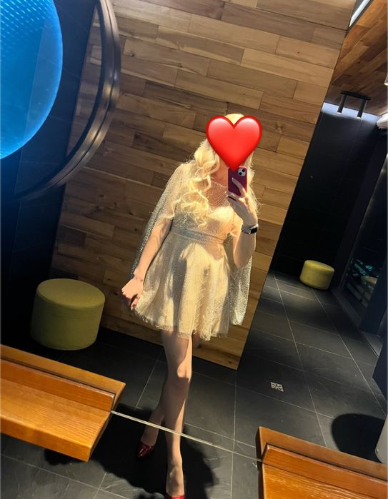 Сукня блискуча Gepur