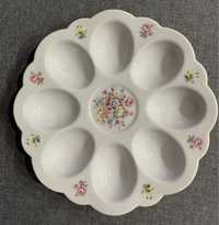 Тарелка сервировочная, для яиц, фарфор, Bohemia