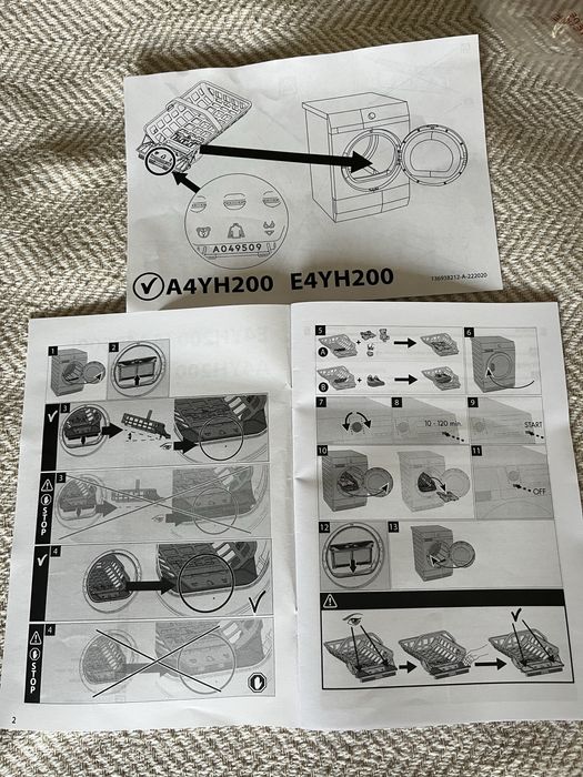 Кошик для сушильноі машини Electrolux