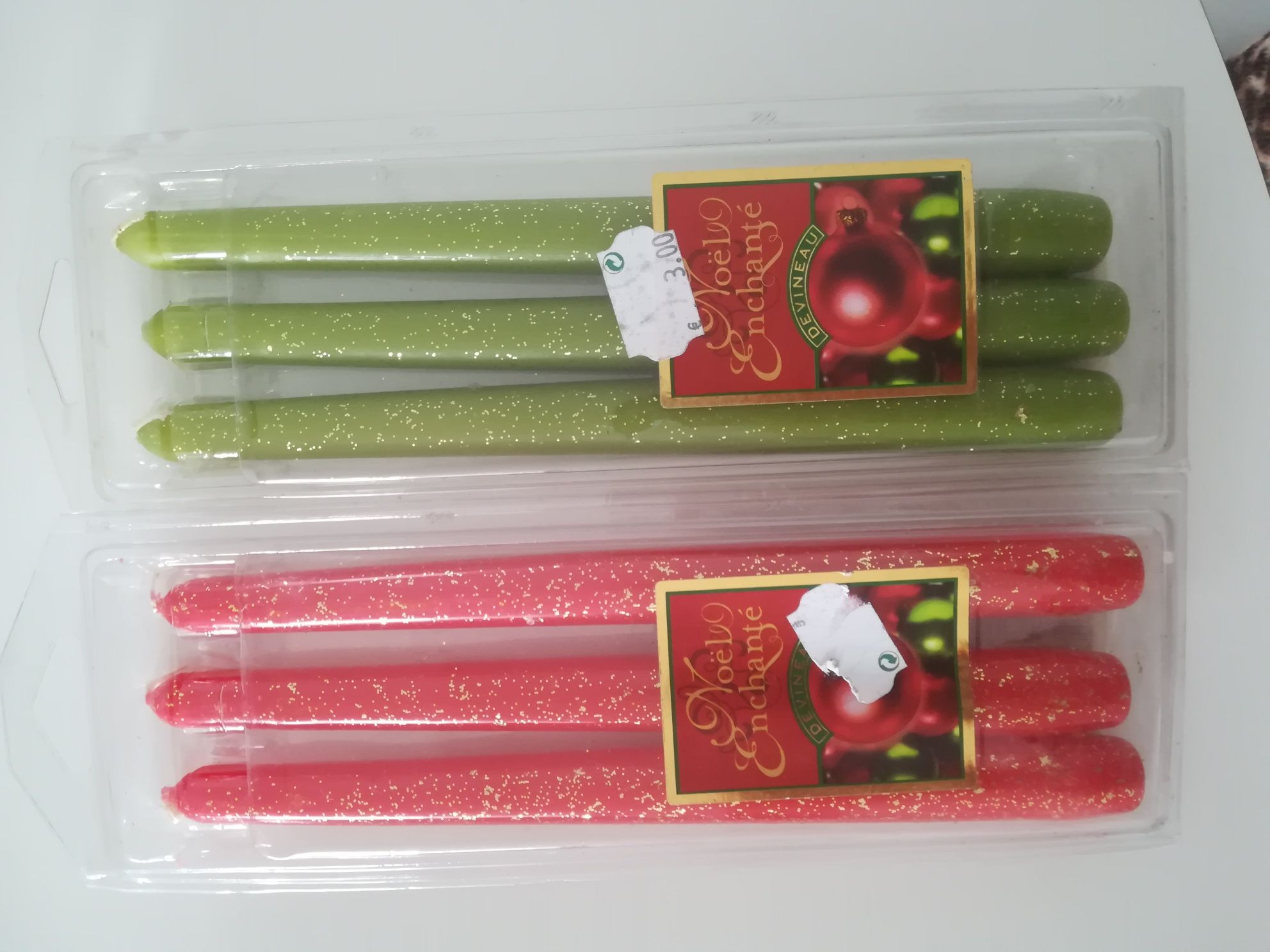 Packs de velas  (novas) - 1,5€