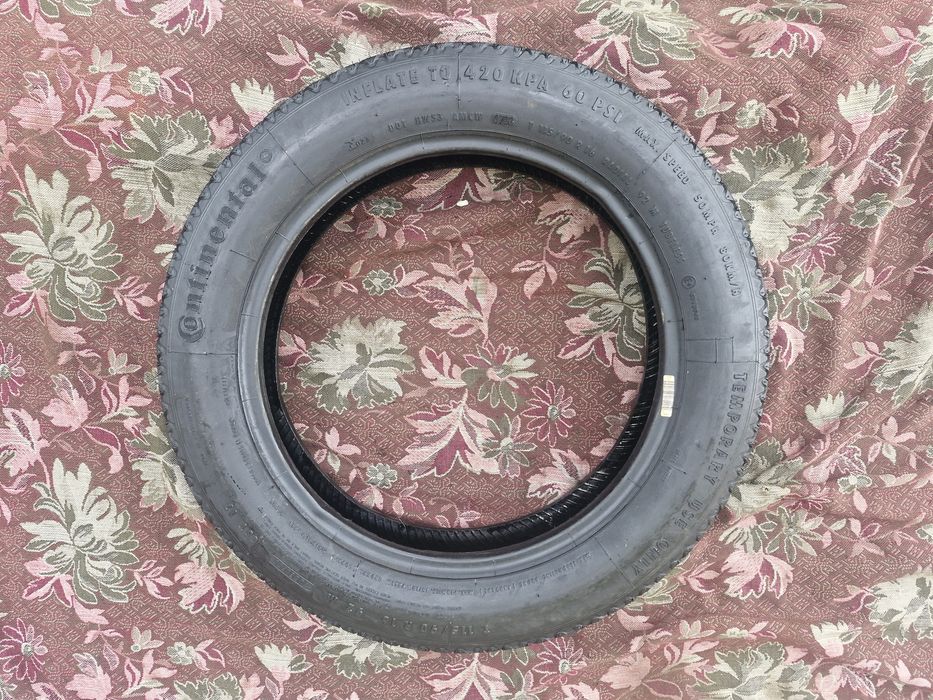 Шина 115/90r16 Continental, Докатка