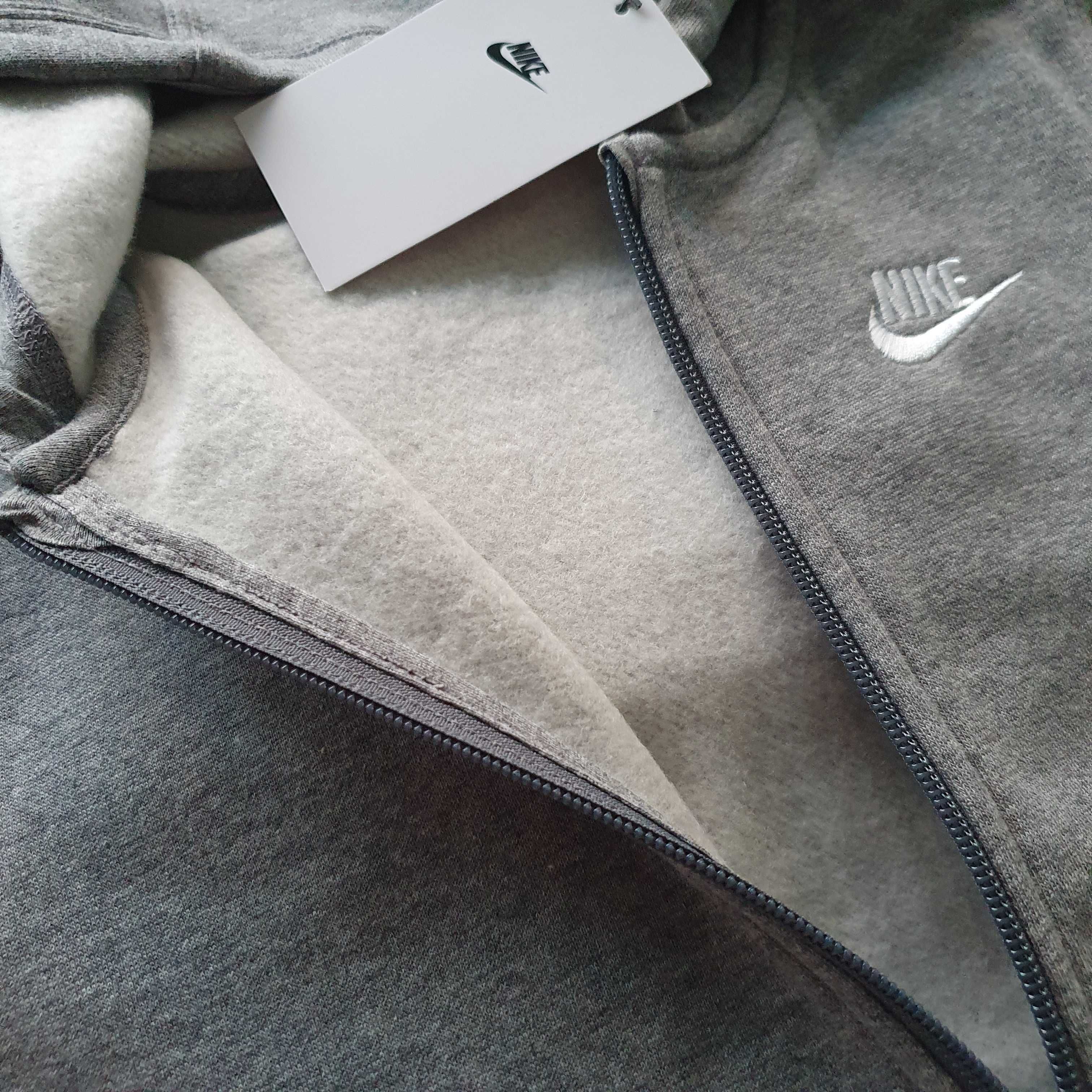 Nike Hoodie com fecho para criança, novo, tamanho S, 128-137cm