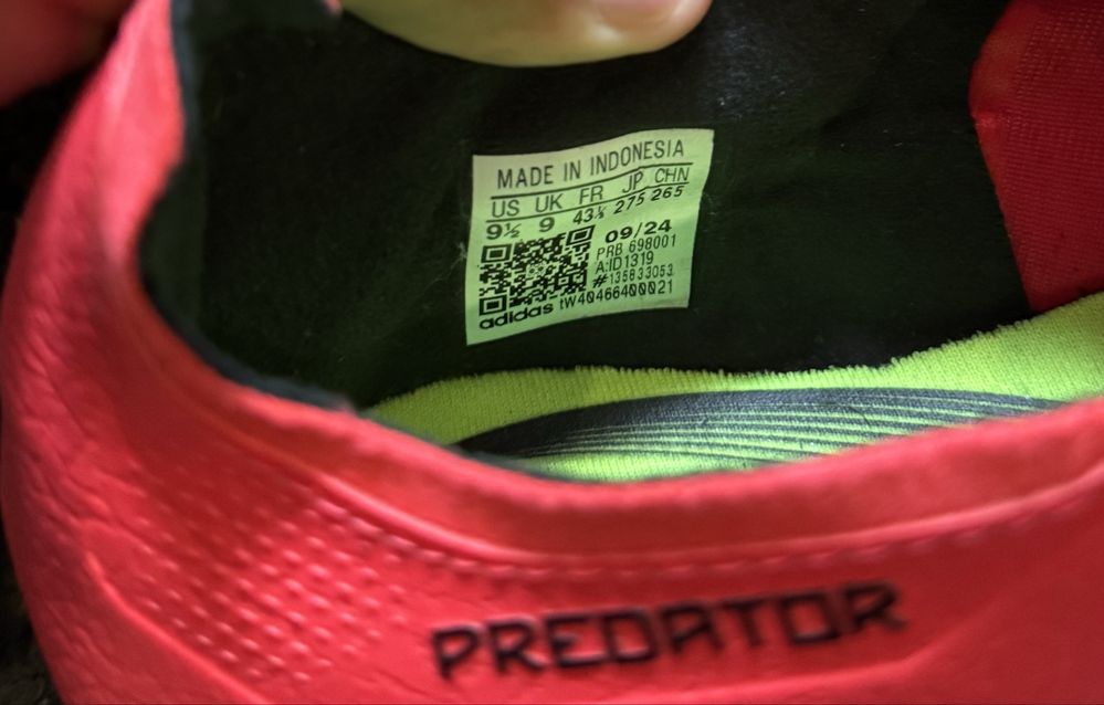 Adidas predator
