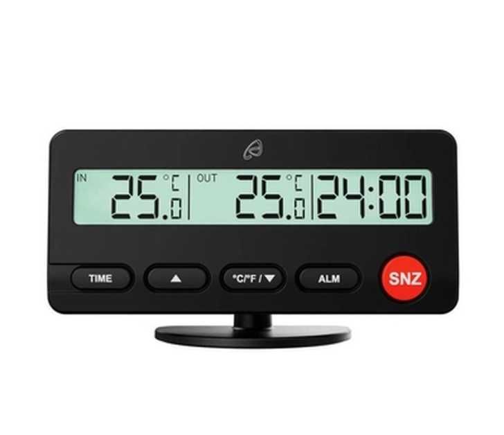 Автомобільний цифровий термометр auriol чорний