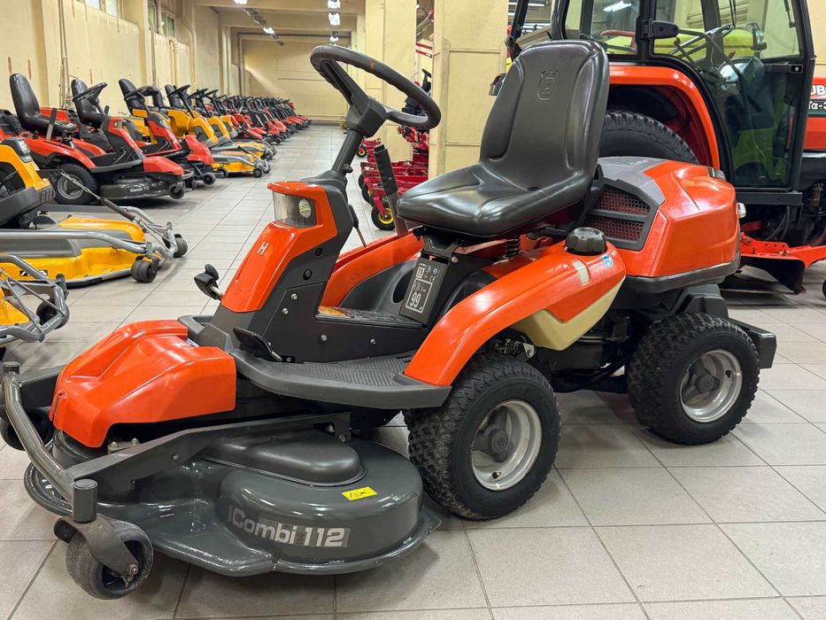 Traktorek Rider Husqvarna R 316 TXS 4X4 KAWASAKI 351 MTG Wspomaganie