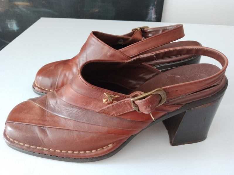 Damskie buty skórzane
