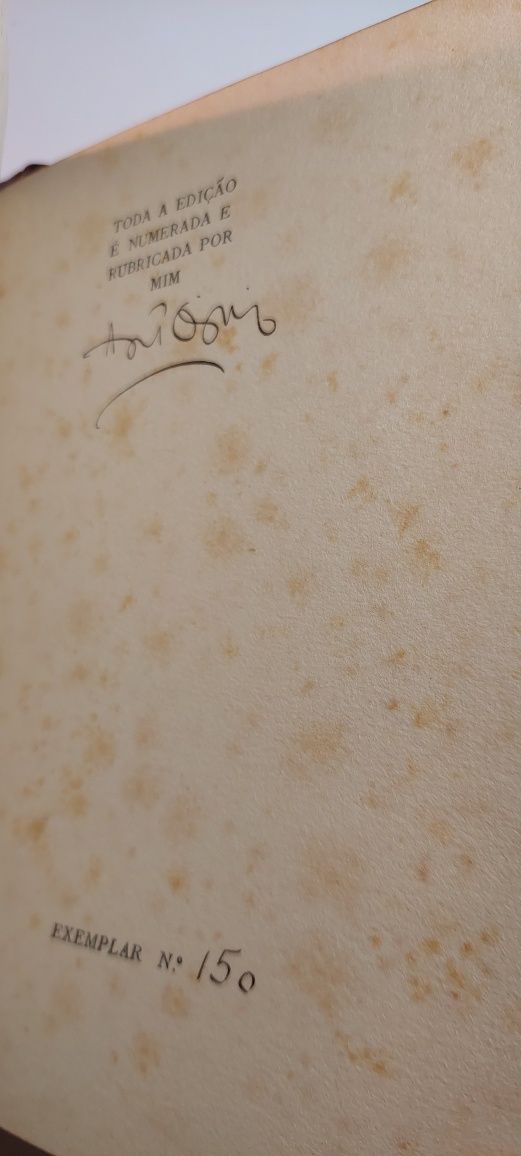 Canções - Antonio Botto (1930, numerado e assinado) Encadernado