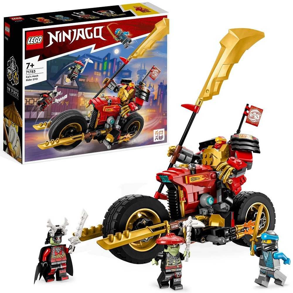 Klocki Lego Ninjago 71783 Jeździec Mech Kaia Evo