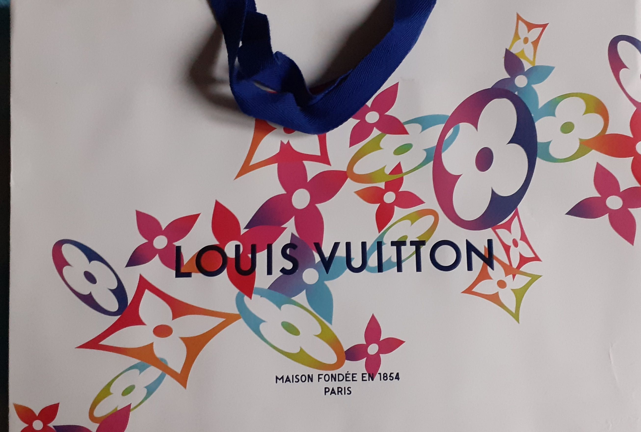 Papierowa torebka Louis Vuitton oryginał