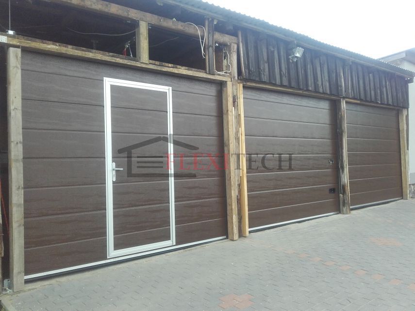 Brama garażowa segmentowa PROGRAM Czyste Powietrze LOKALNY PRODUCENT!