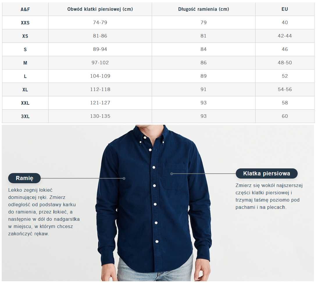 Koszulki Męskie 5-PAK T-SHIRT ZESTAW koszulek Abercrombie & Fitch XL