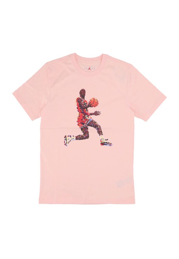 Футболка air Jordan flight ess black pink nike джордан найк