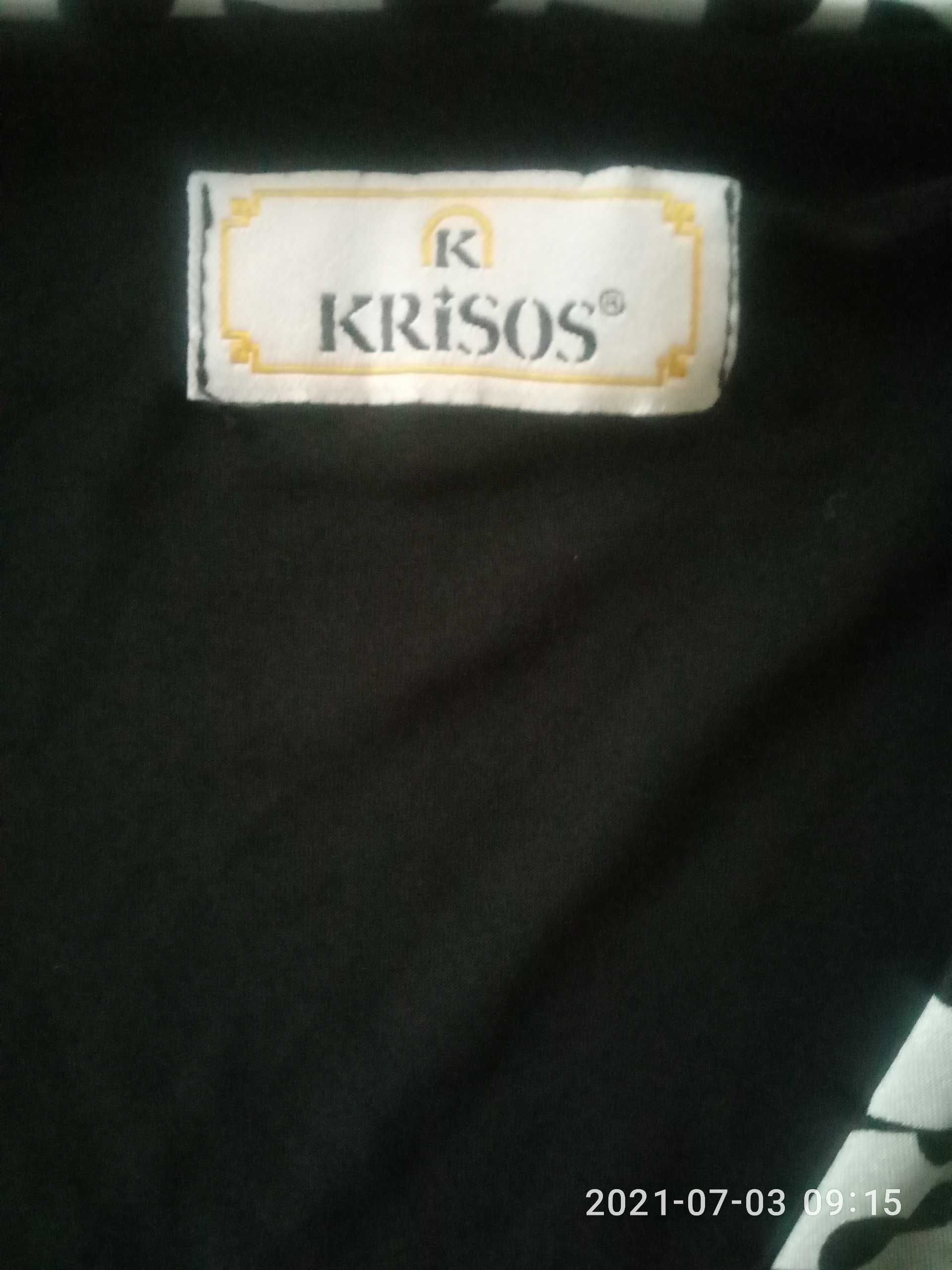 Платье,сарафан черно-белое KRISOS р.48-50