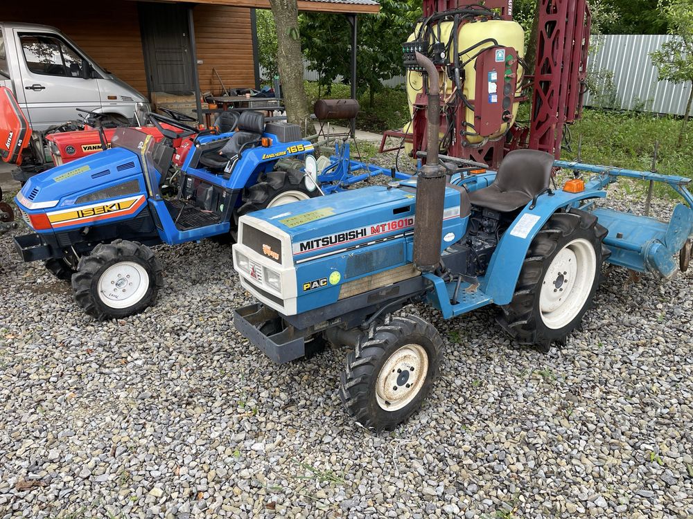 Японський мінітрактор Mitsubishi MT1601d 4х4 Фреза Трактор Міцубісі 16