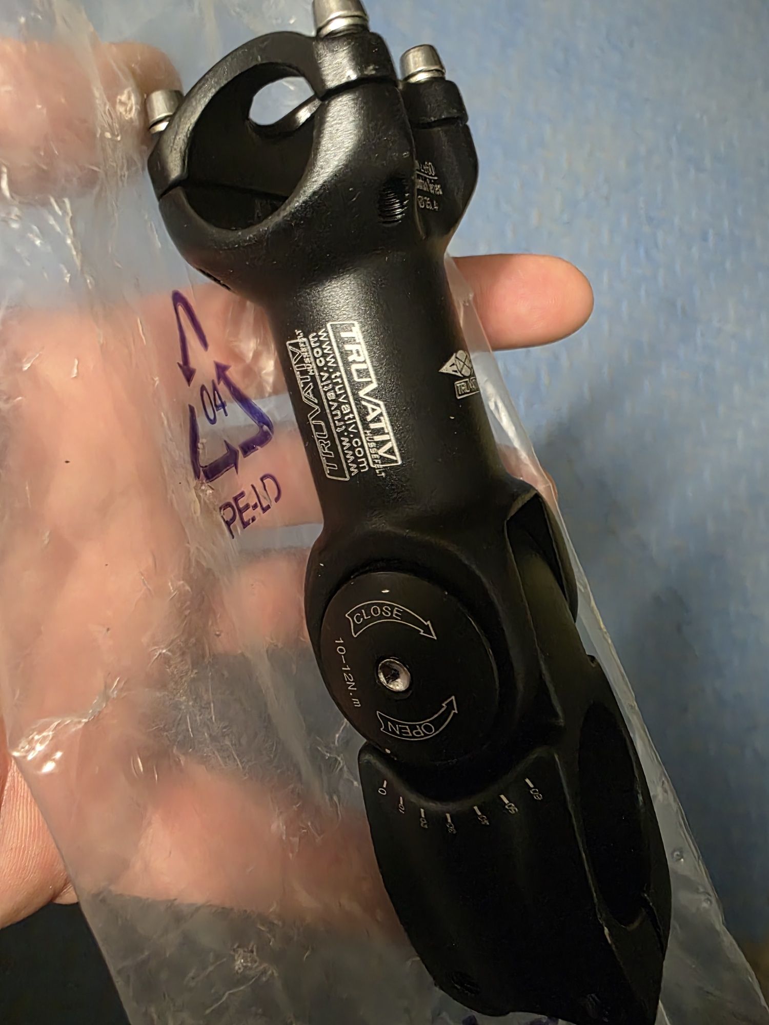Mostek regulowany 110mm 25.4 1.1/8 Truvativ Nowy zapakowany