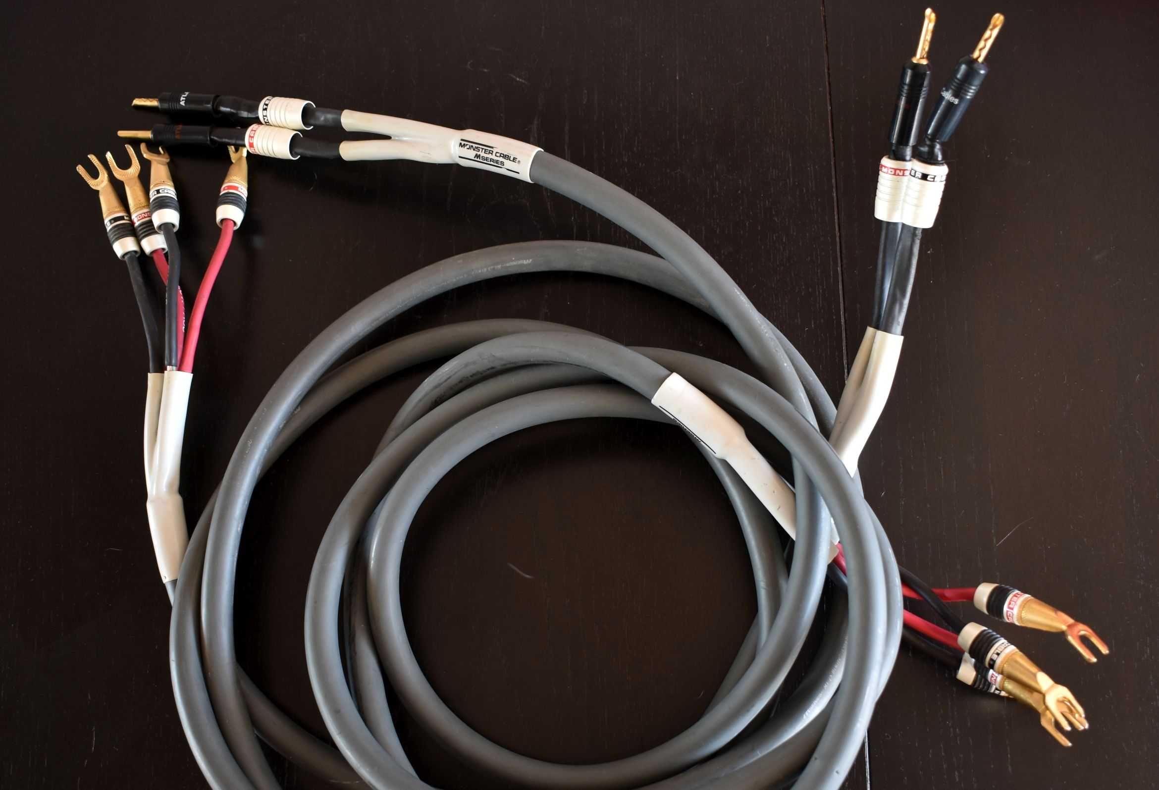 Kable głśnikowe Monster Cable M-Serires 2x2,5m średn.14mm