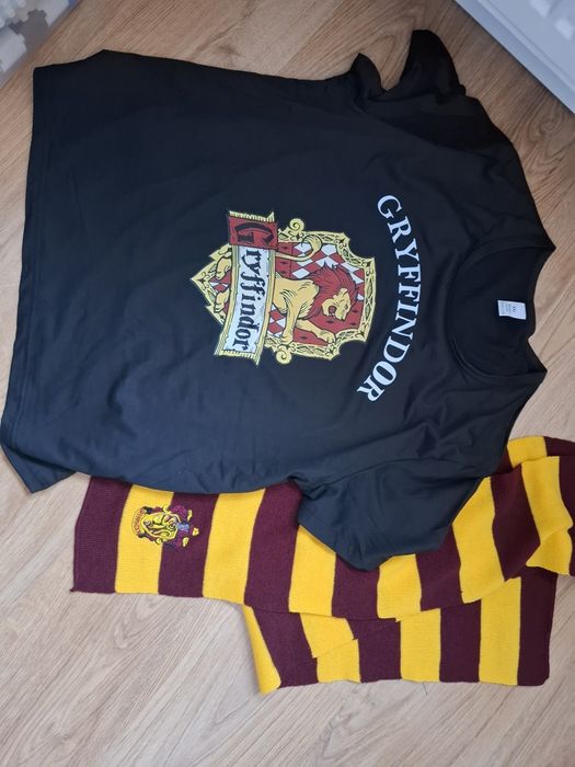Koszulka damska Gryffindor plus szalik Gryffindor - harry potter NOWE