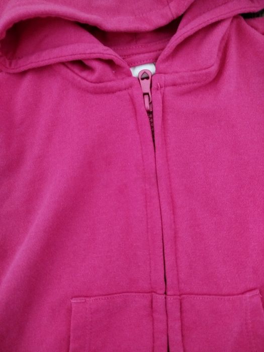 Bluzy z kapturem rozpinane Cool Club dla bliźniaczek