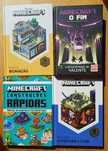 Vendo vários livros de Minecraft