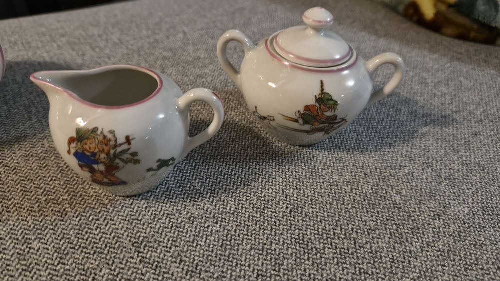 Serviço em miniatura da Candal-Electrocerâmica