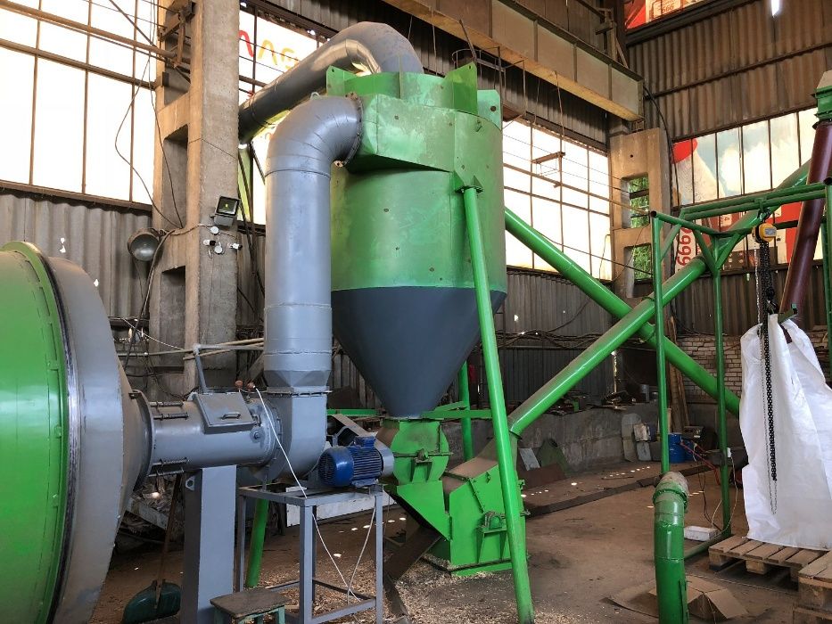 Лінія цех по виробництву пелет на базі АВМ 0,65 і ОГМ 1,5 Житомир