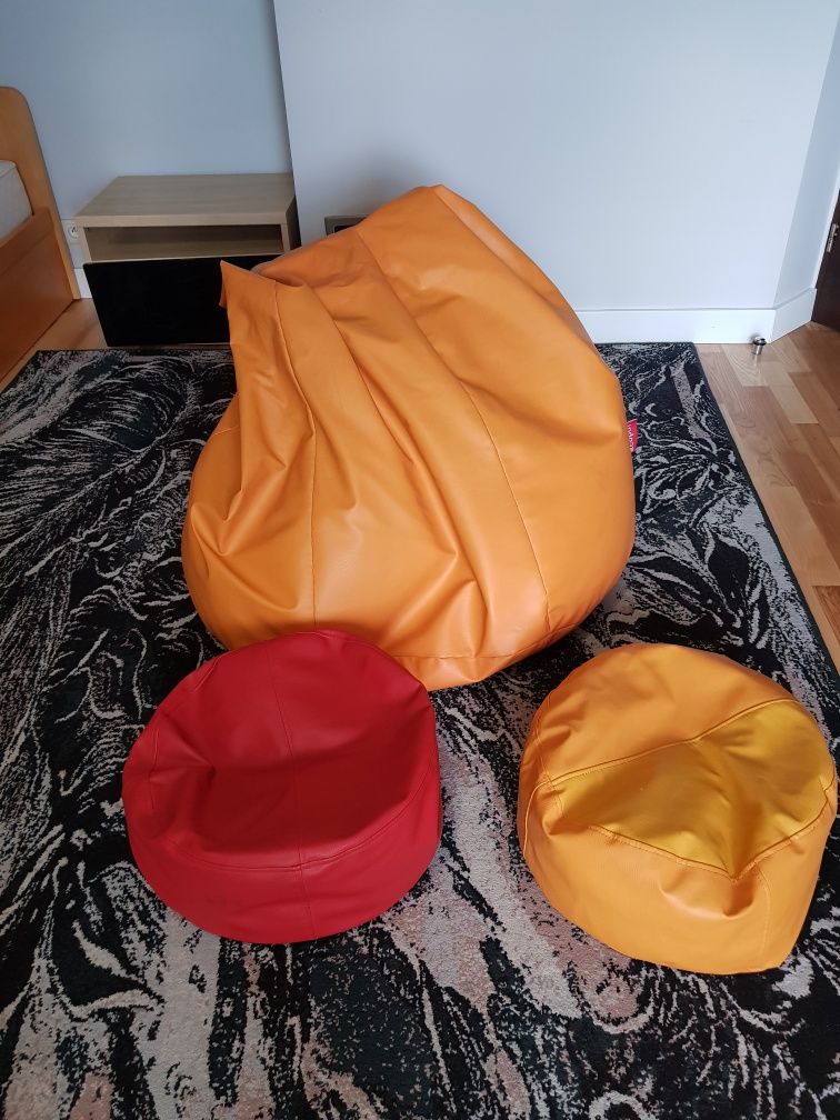 Pufa i podnóżki siedziska Ecopuf