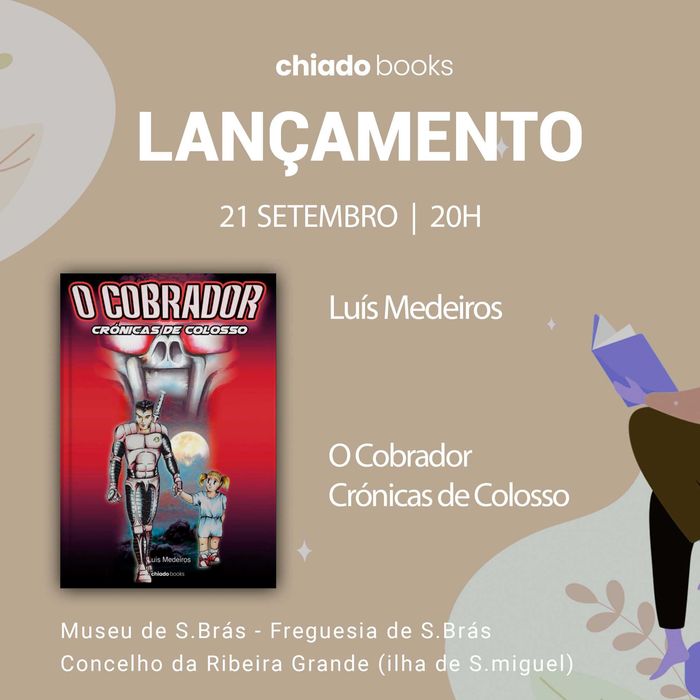Livro de BD "O cobrador: Crónicas de Colosso" Novo, Autografado