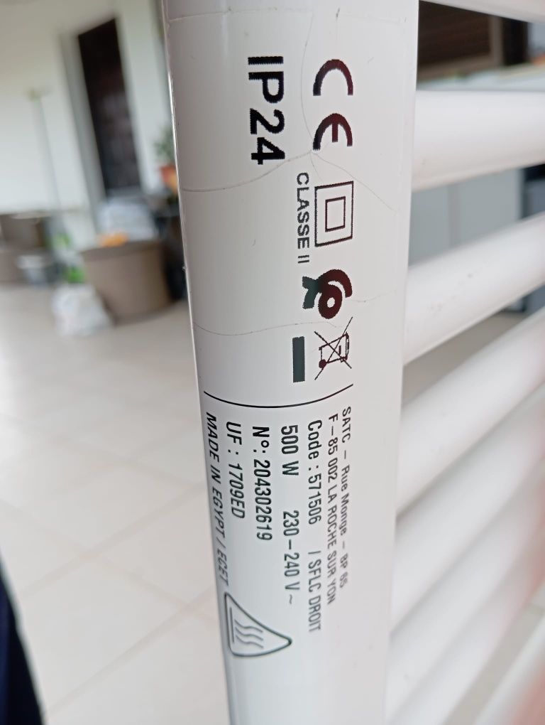 Aquecedor de toalhas