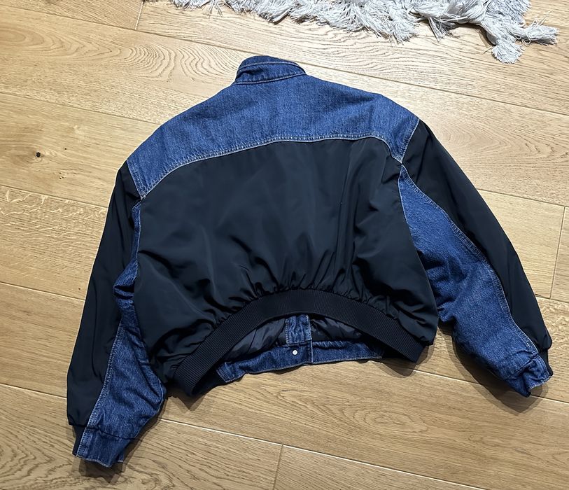 Jeansowa bomberka Zara