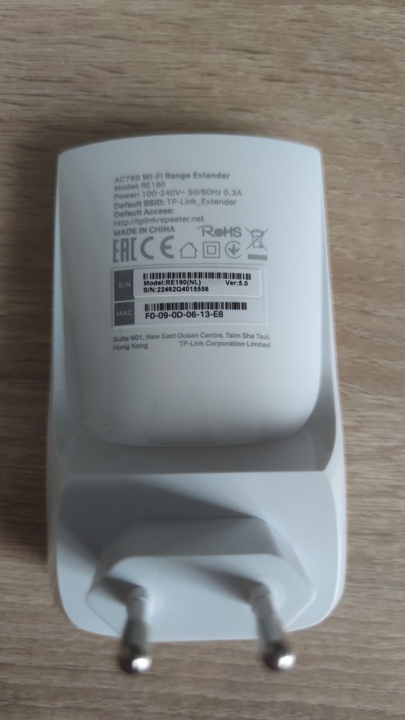 Wzmacniacz sygnału TP-LINK RE190