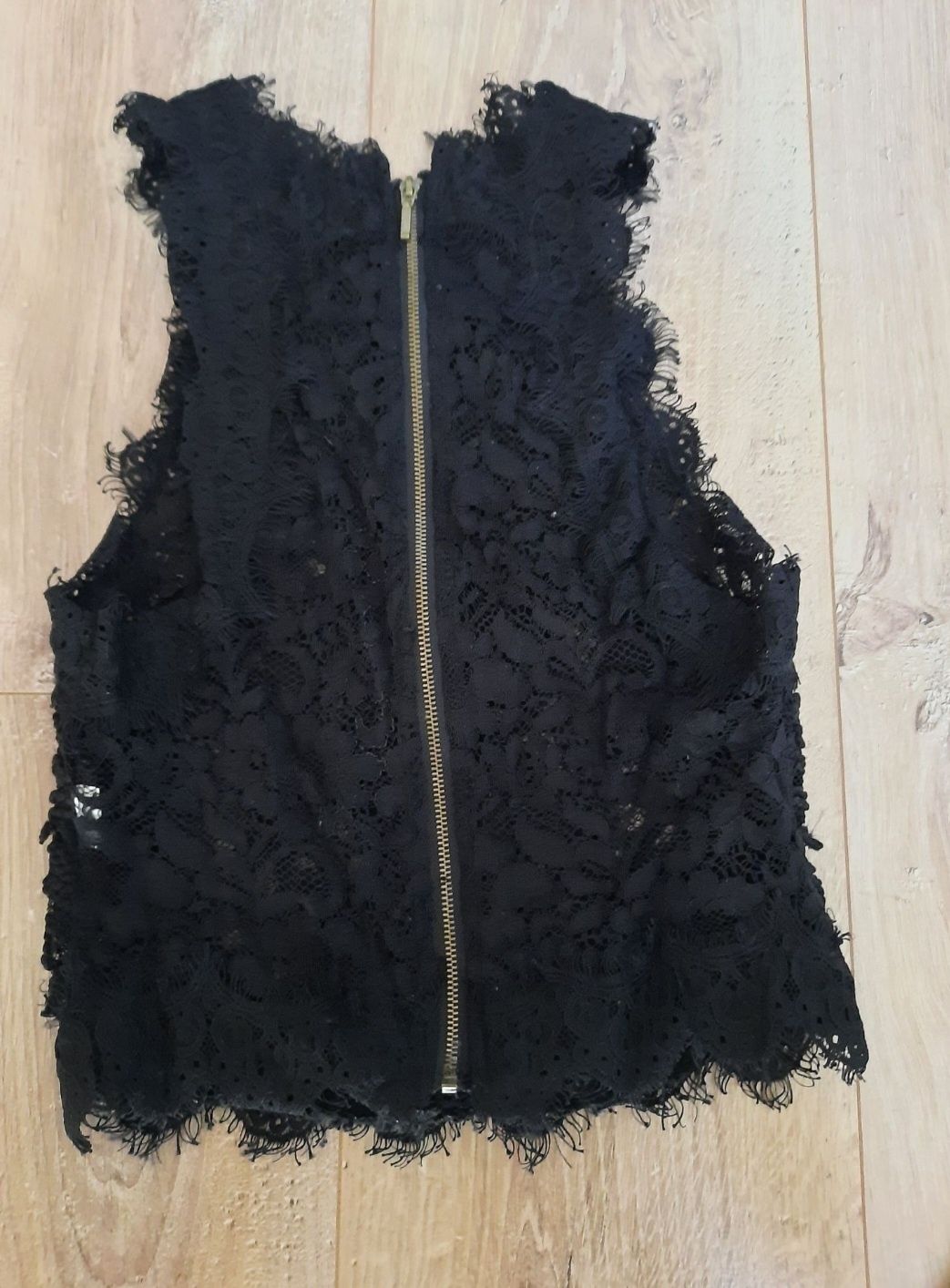Zara crop top, bkuzka zara top zara, bluzka koronka, bluzka boho