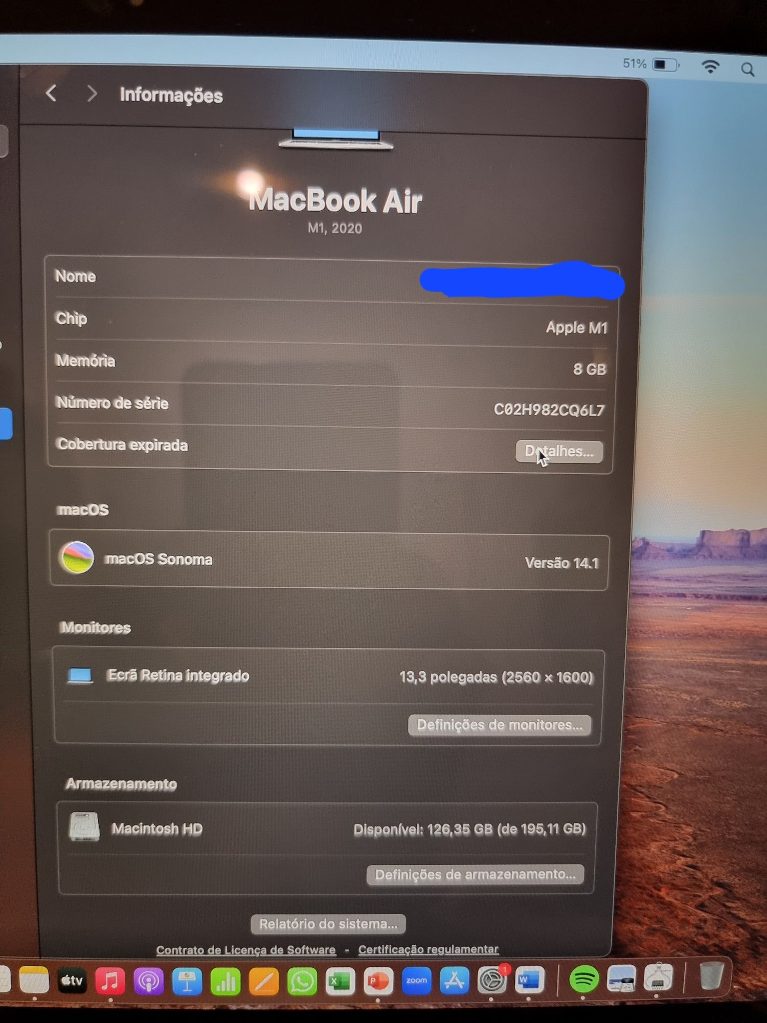 Macbook 13 Air M1